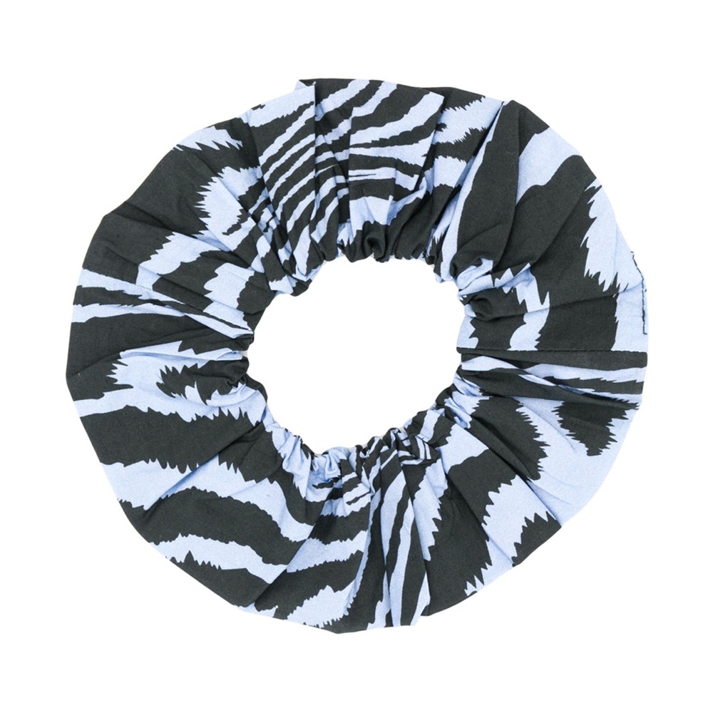 Ganni Tiger Print Scrunchie
